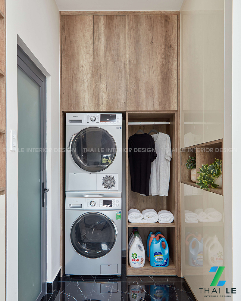 Thi công nội thất nhà phố The Sol City Long An - 300m2